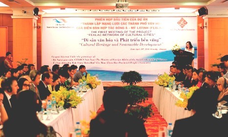 Khai mạc Phiên họp đầu tiên “Thành lập mạng lưới các thành phố văn hóa” - ảnh 1